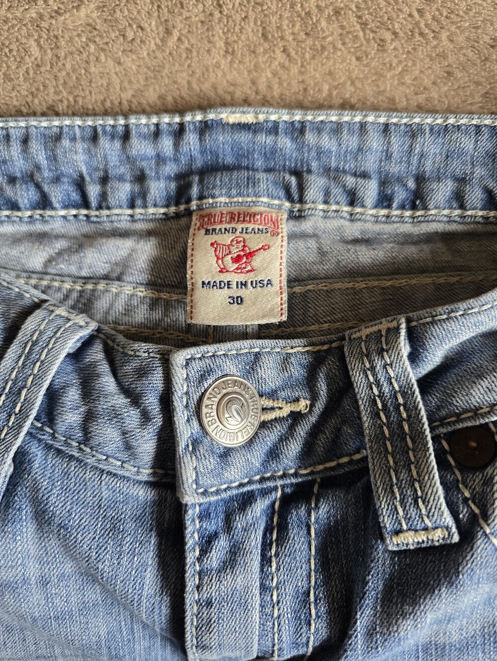 True Religion Hi-Rise Boot Jeans Size 30 - Picture 11 of 13
